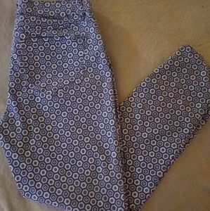 D. Jeans Blue and White